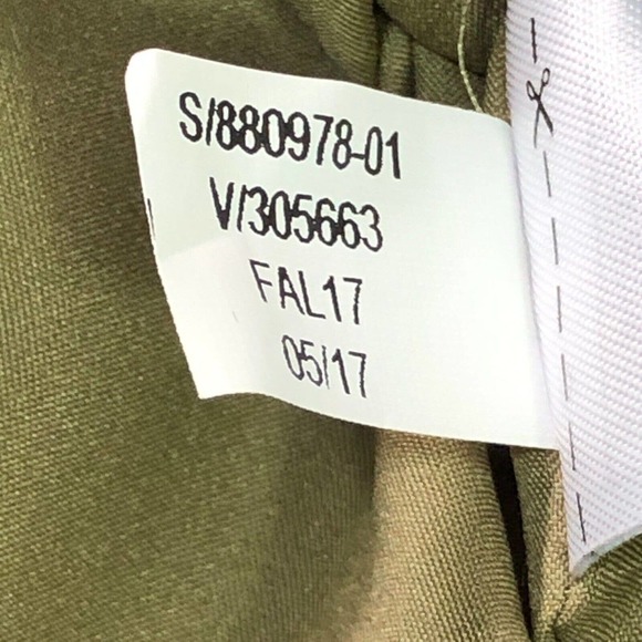 Banana Republic Size 00P Petite Lucia Apron Floral Patio Maxi Dress Zip Green - Picture 9 of 11